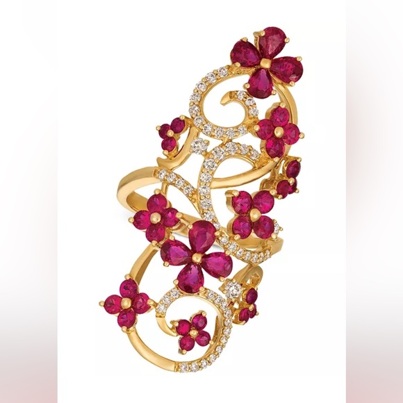 PASSION RUBY 2-9/10 ct. t.w.) & Diamond (1/2 ct. t.w.) Ring in 14k Gold